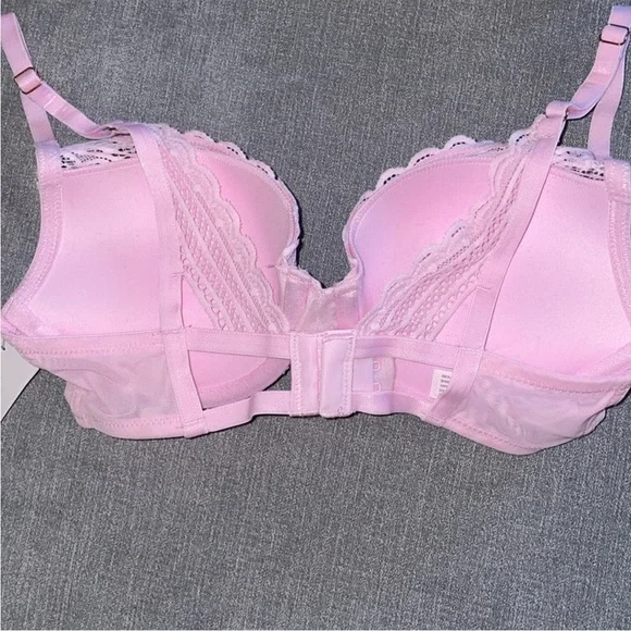 Auden Palatial Pink Plunge Push-Up Bra - Picture 8 of 8